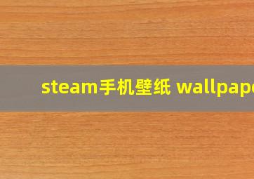 steam手机壁纸 wallpaper